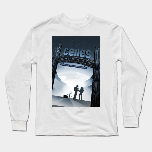 CERES - NASA Visions of the Future Long Sleeve T-Shirt by info@dopositive.co.uk